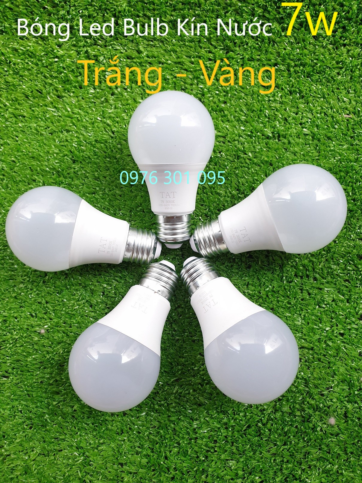 Bóng bulb kín nước 7w