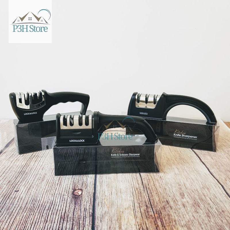 Dụng cụ mài dao kéo Lock&Lock đa năng mài nhiều loại lưỡi dao khác nhau CKK113 CKK312 CKK314