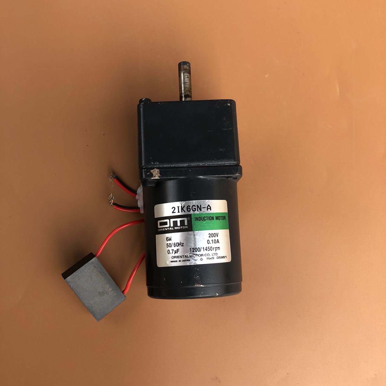 mô tơ giảm tốc 220V 6W(hàng bãi Nhật)