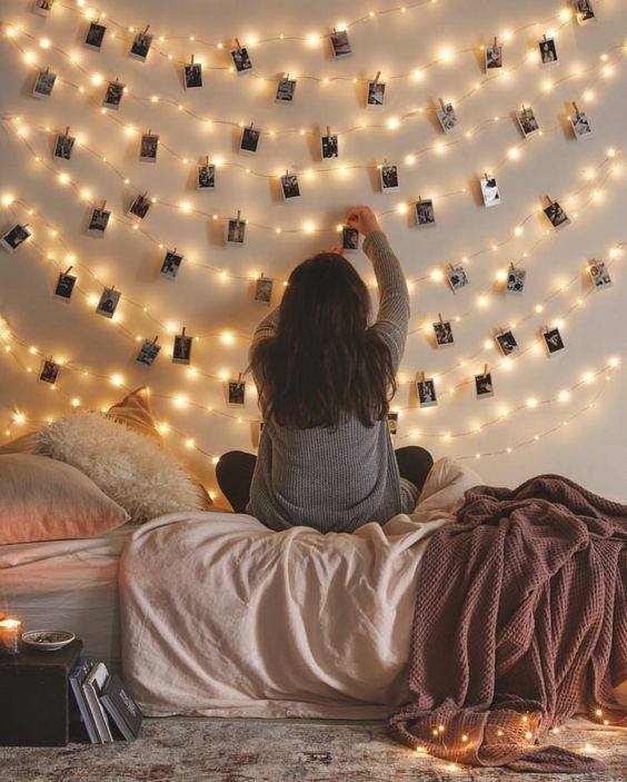 Dây đèn đom đóm 2m-10m - đèn fairy light trang trí lung linh căn phòng bạn