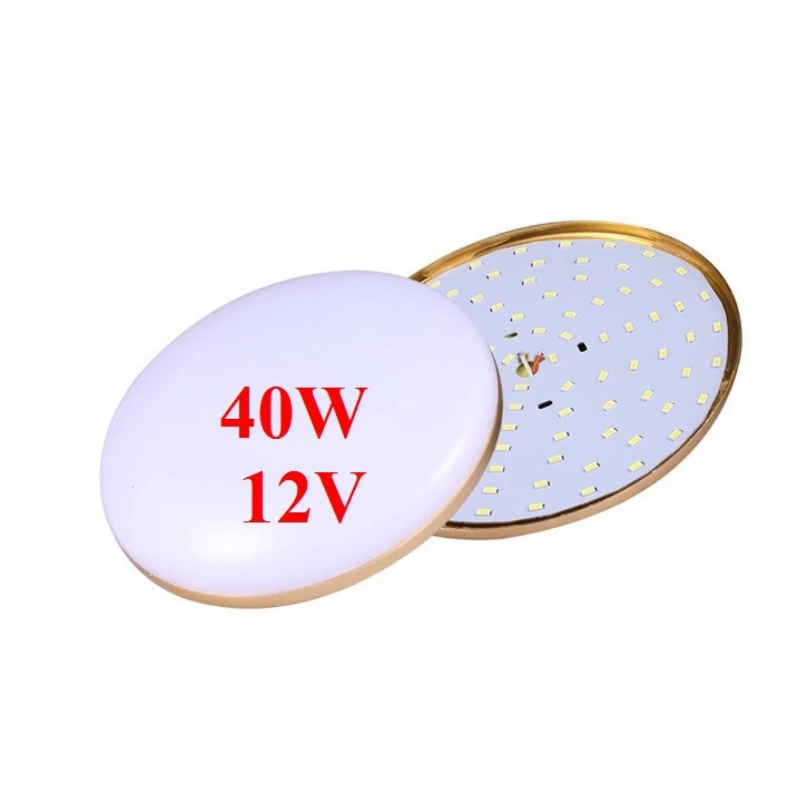 Bóng đèn 12v - 40w đui e27 kiểu đĩa bay