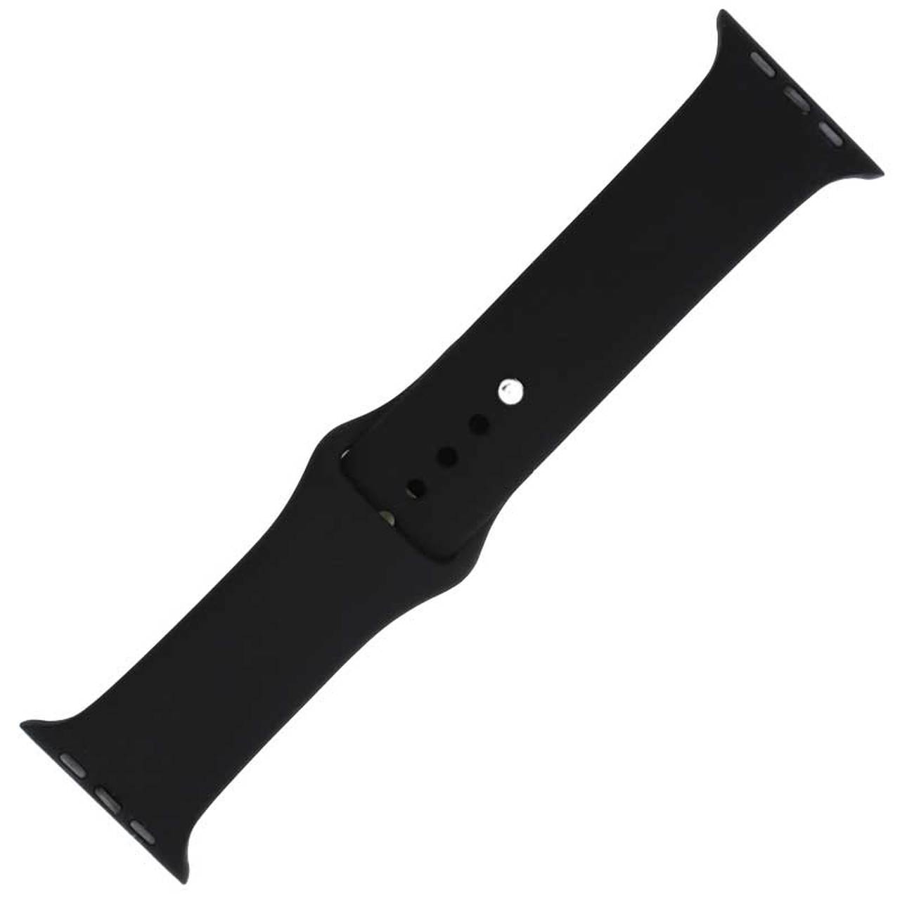 Dây Silicone Đồng Hồ Apple Watch Black