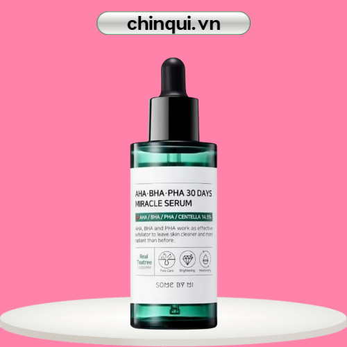 [HCM]Tinh Chất SOME BY MI Cho Da Mụn 50ml AHA-BHA-PHA 30 Days Miracle Serum