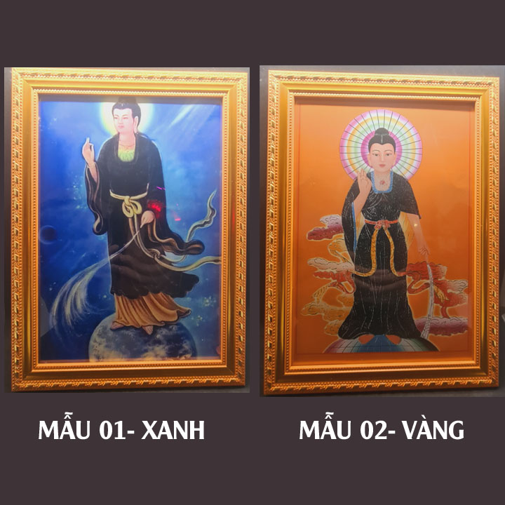 Khung Hình, Bài Vị MẸ DIÊU TRÌ ĐỊA MẪU Cực Đẹp, Khung A4 - KHUNG ẢNH MẸ ĐỊA MẪU ĐỀ THỜ HOẶC TREO TƯỜNG