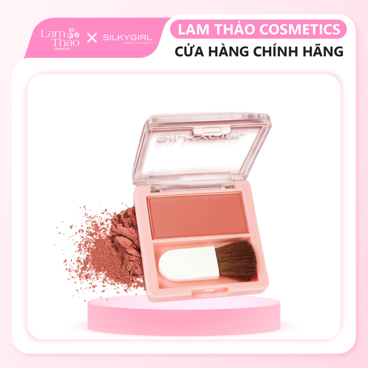 Phấn Má Hồng Silkygirl Blush Hour