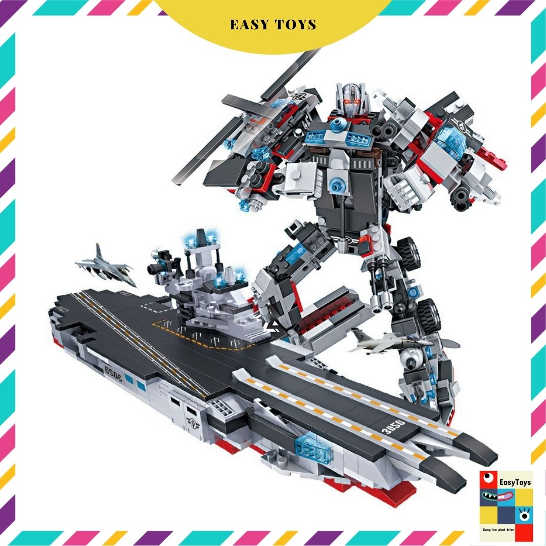 Đồ chơi Lego lắp ghép mô hình chiến xa, ô tô, máy bay