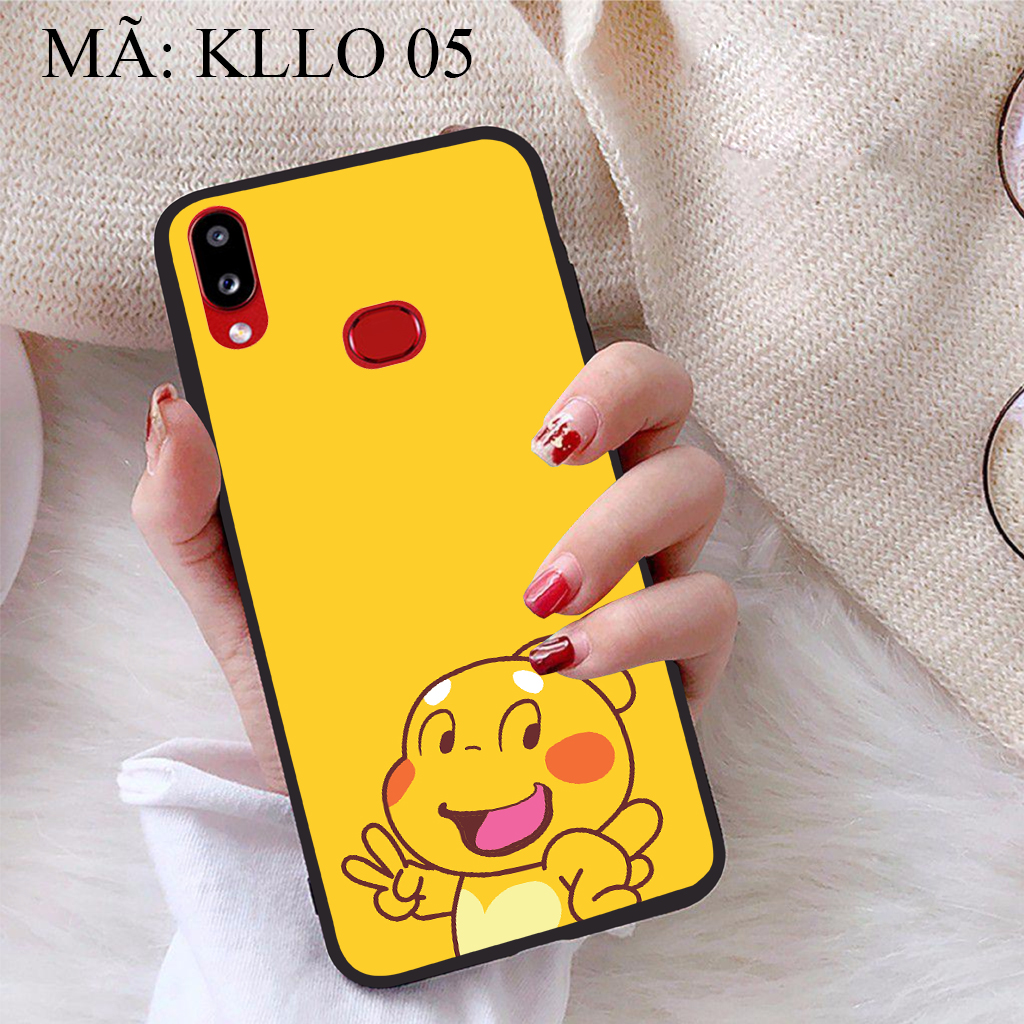 Ốp lưng iCase dành cho Samsung Galaxy A10S viền dẻo TPU BST Khủng Long Lai Ong