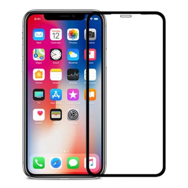 Kính cường lực cho iPhone XR FULL màn hình FULL keo (Màu Đen)