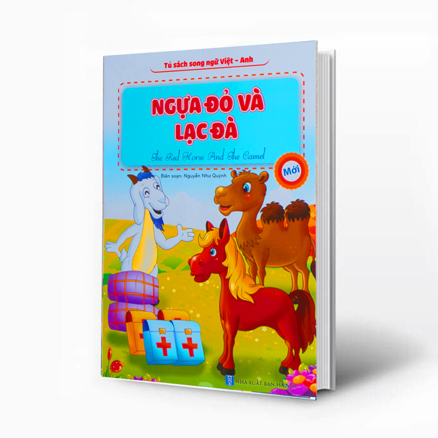 Sách - ngựa đỏ và lạc đà - tủ sách song ngữ việt - anh