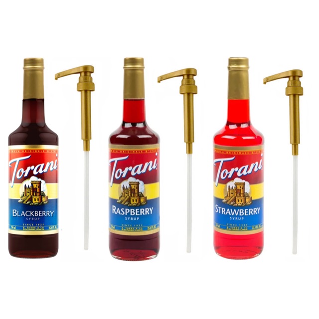 Siro torani 750ml đủ các vị - dâu - 750ml