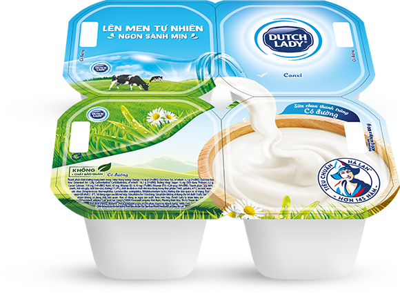 [HCM]1/2 Thùng 24 hủ 100g Sữa Chua Ăn Thanh Trùng Cô Gái Hà Lan - Ngon hơn sữa chua nhà làm