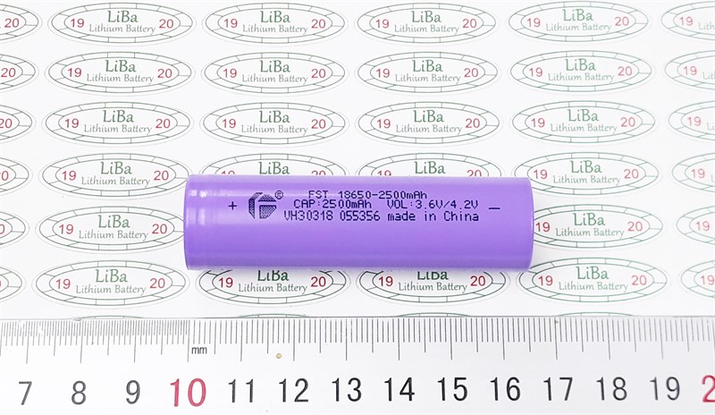 Pin lithium 18650 3.7v 2500mah_ liba