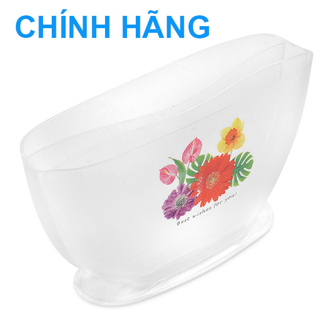 Tô nhúng bánh tráng 3 ngăn loại  hoa ( CHÍNH HÃNG) Prota