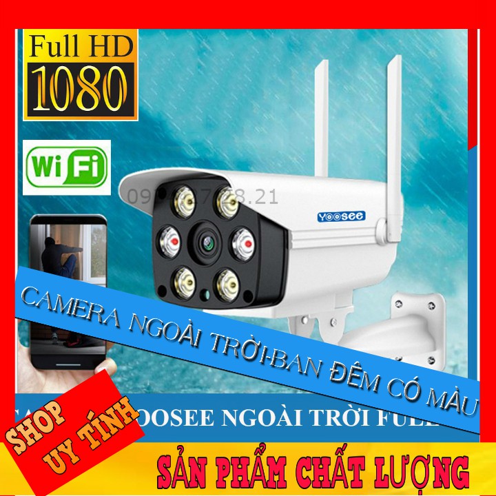 Camera wifi YOOSEE 216, 218 Thế hệ 3, 2.0mpx FullHD 1080 - thân cố định