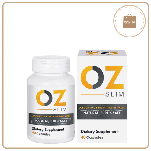 [HÀNG CHÍNH HÃNG] Viên uống giảm cân OZ Slim Natural, Pure & Safe 40 viên giúp kiểm soát cân nặng