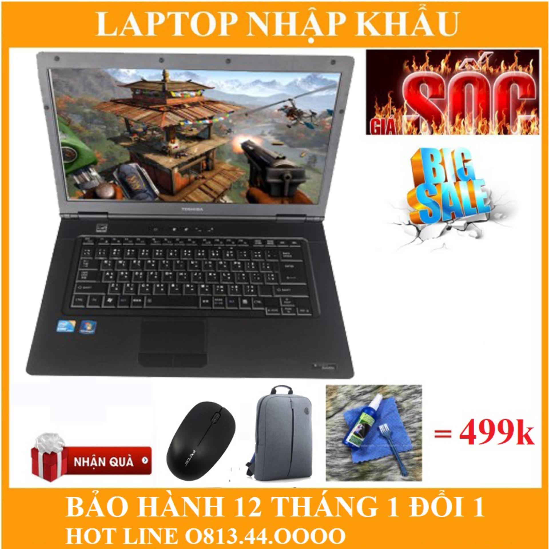 Laptop toshiba satellite l42 i5 m460 2.53ghz / ram 4gb / ssd 60gb +320 gb hdd / 15 inch .