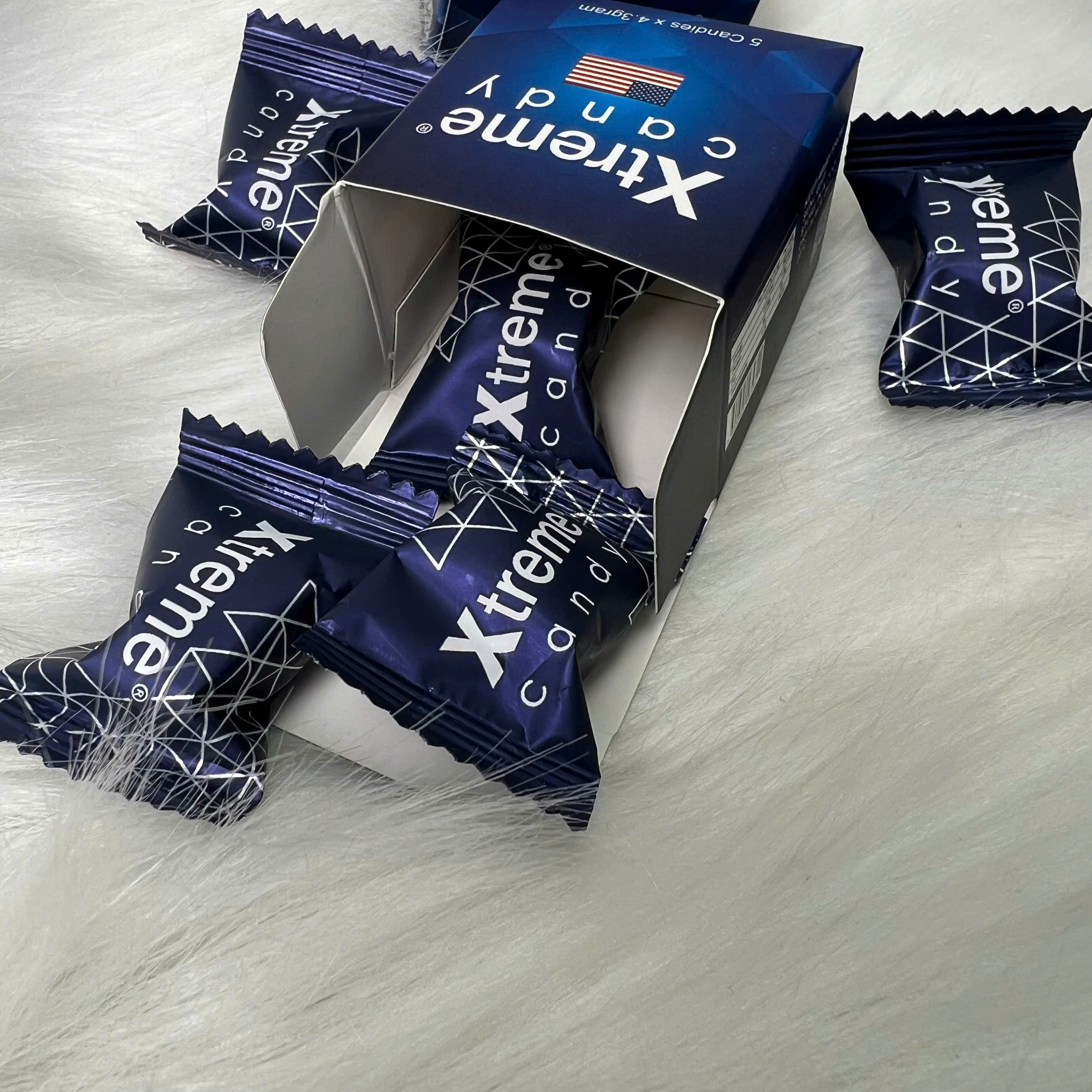 Kẹo Nhân Sâm Hương Cà Phê Xtreme Mỹ - Xịt Xtreme Mỹ Thơm Mát Longtime