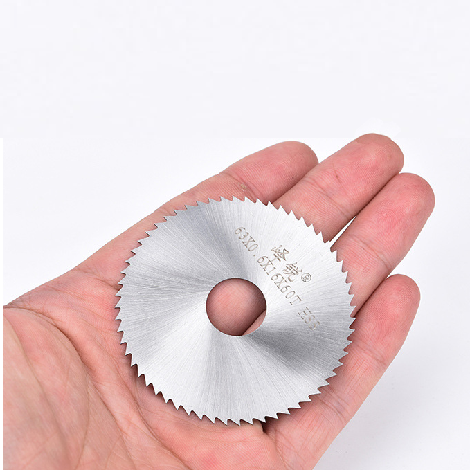 Lưỡi Cưa Cắt Gỗ HSS 63x16mm Cho Máy Cưa Bàn Mini