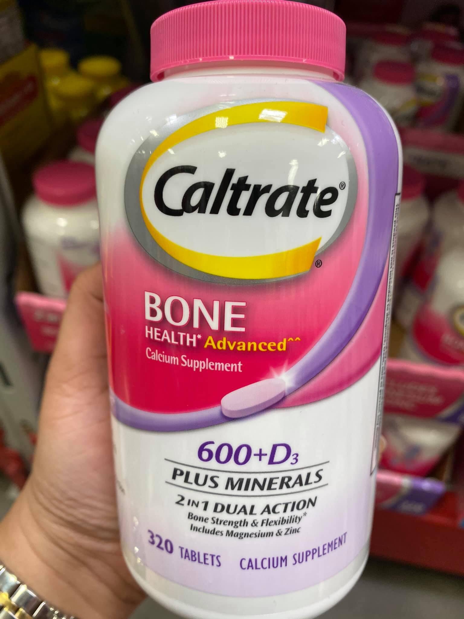 Caltrate bone th.uốc bổ canxi dành cho người lớn tuổi 200 viên