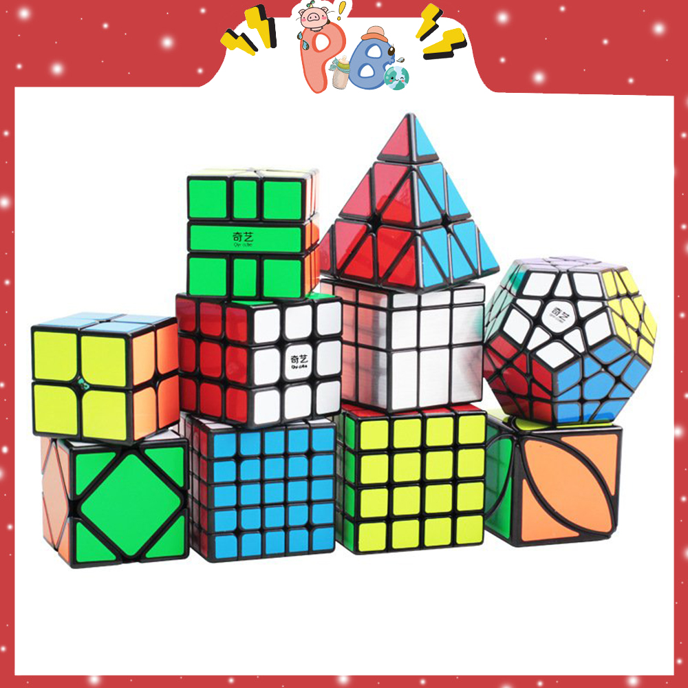 Đồ chơi rubik 3x3, 2x2, 4x4, 5x5 megaminx, pyraminx - rubic cao cấp khối lập phương cho bé - pibo - t2