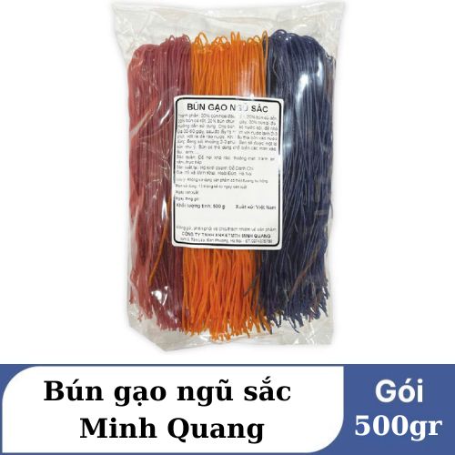 GÓI KHÔ - BÚN GẠO NGŨ SẮC MINH QUANG 500GR - 73710