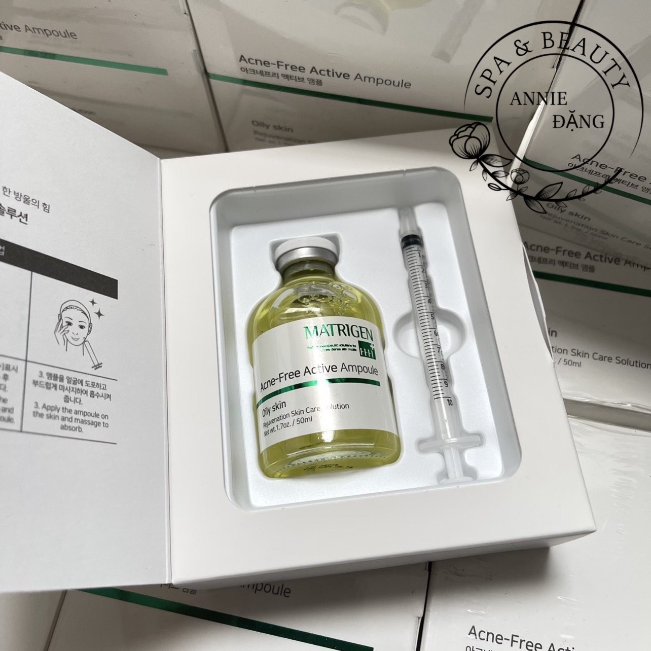 Tinh Chất Cho Da Mụn Acne-Free Active Ampoule Matrigen