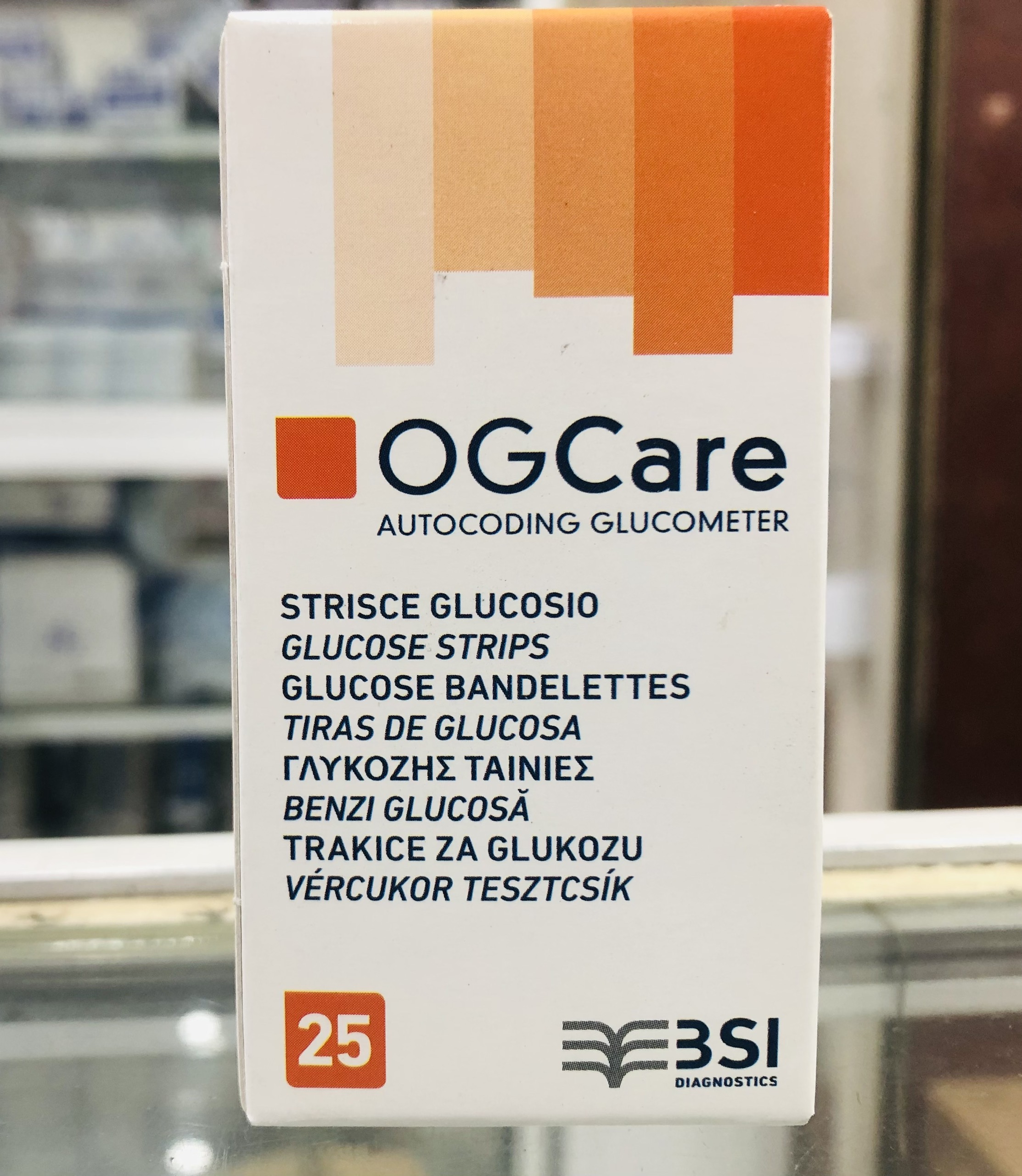 Que thử đường huyết OGcare hộp 25 que