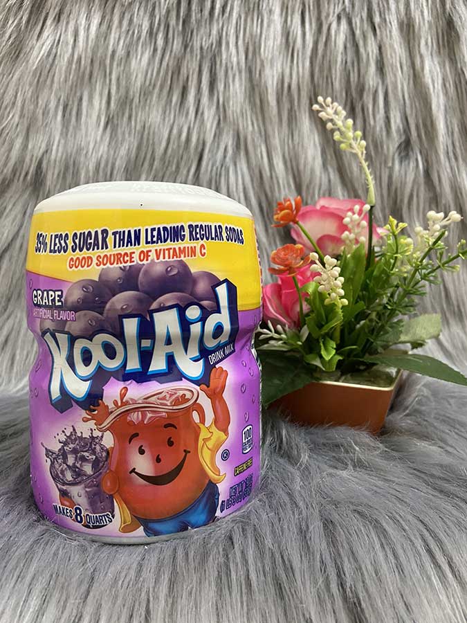 Bột Pha Nước Trái Cây KOOL AID 538gr - Vị Nho