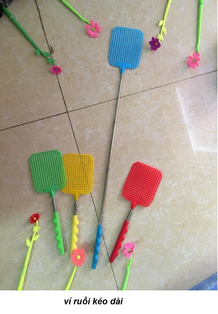 Vỉ ruồi kéo dài thu gọn