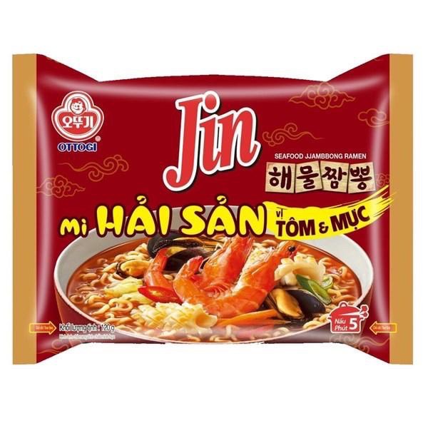 Combo 10 gói - mì hải sản tôm mực 120g
