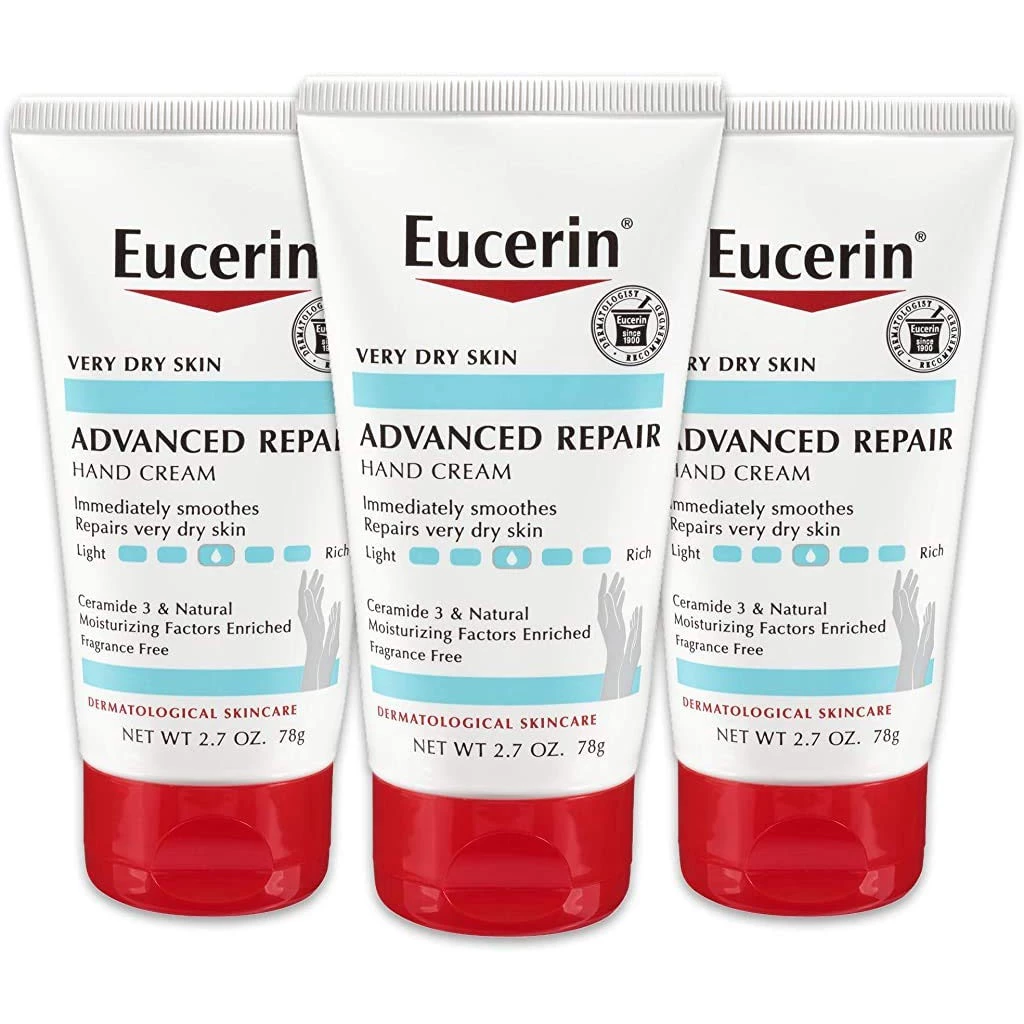 Kem dưỡng da tay Eucerin Very Dey Skin Advanced Repair Hand Cream 78g