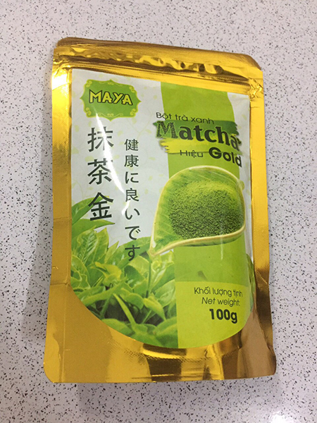 Bột trà xanh Matcha Gold- 100gr