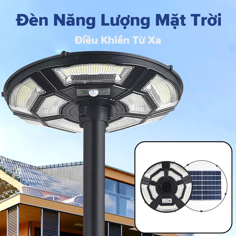 11.11 big sale outlight đèn năng lượng mặt trời ufo chống nước ip67 remote 1