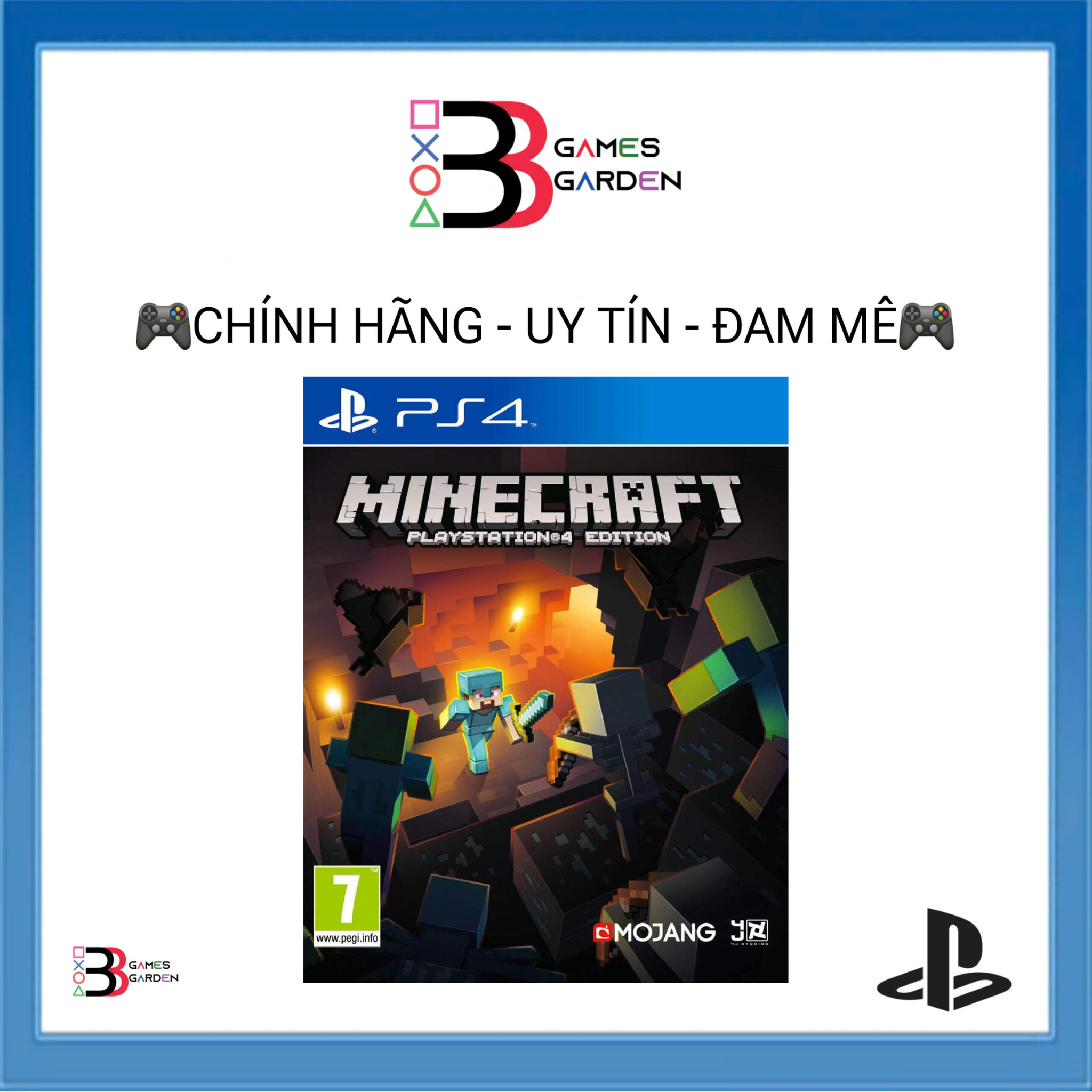 GAME PS4 MINECRAFT (TỔNG HỢP)