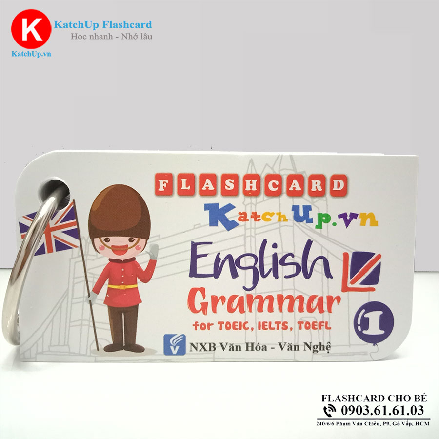 [HCM] Bộ Flashcard Ngữ Pháp Tiếng Anh – High quality