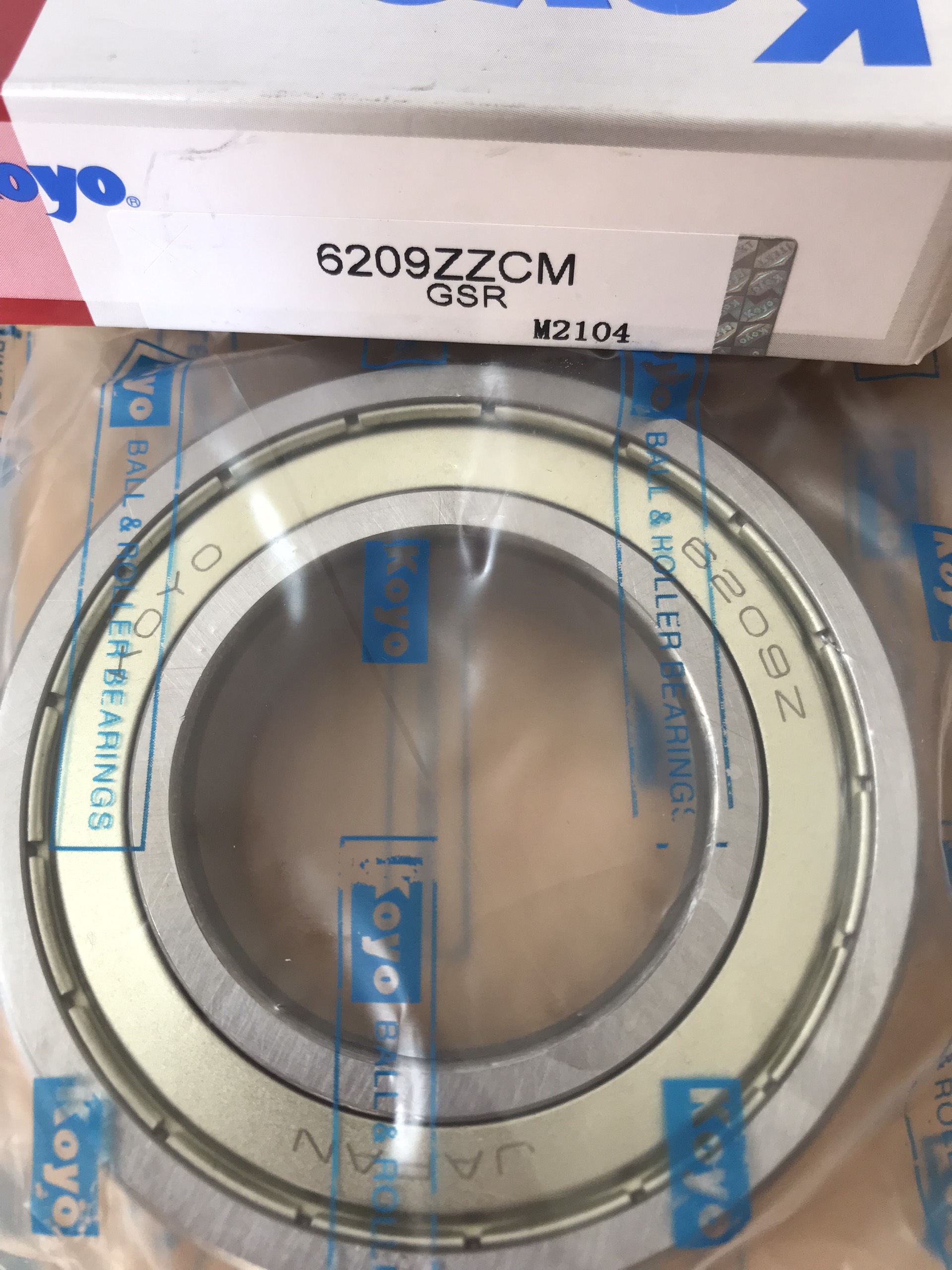 Vòng bi· 6209 zz koyo chất lượng cao