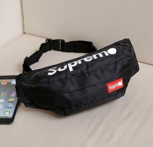 Xả hàng túi đeo chéo Supreme màu đỏ - màu đen