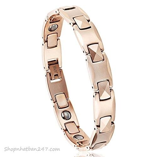 {Nội địa Nhật} Vòng đeo tay nam điều hòa huyết áp TOMA Nhật Bản