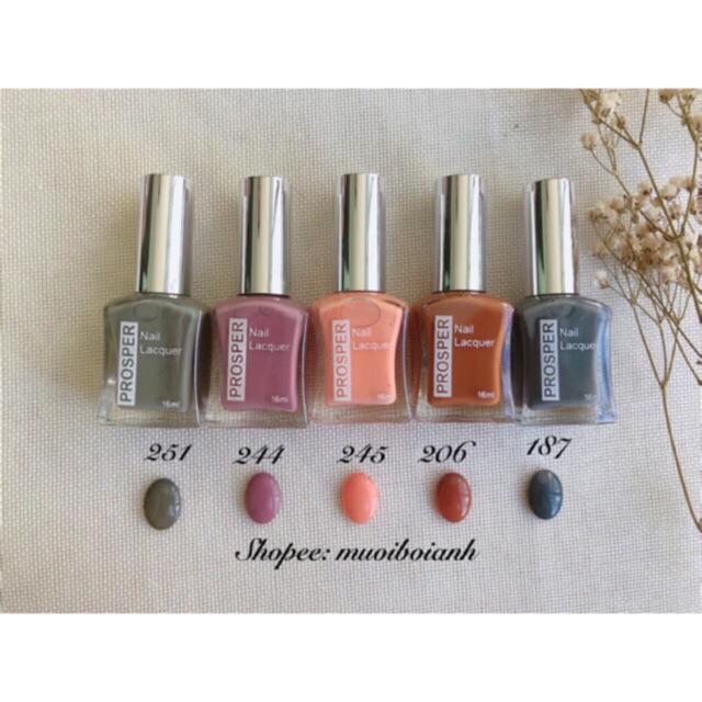 Sơn Móng Tay Prosper Silver 16ml
