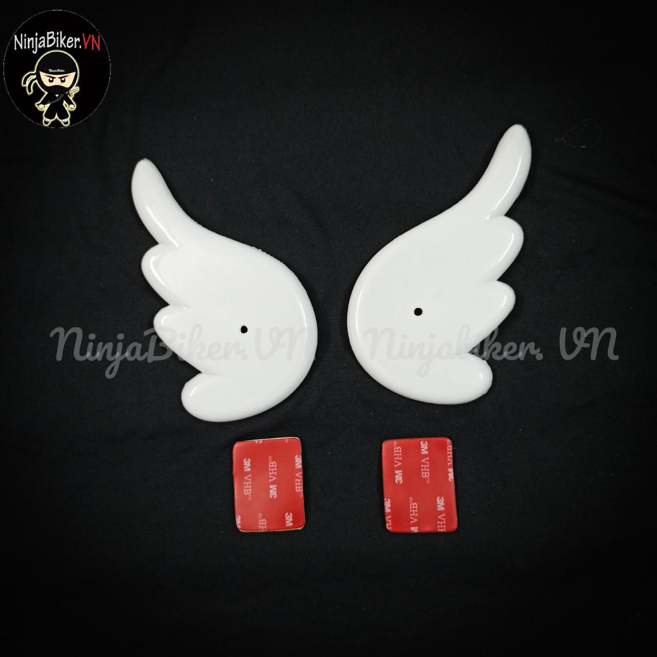 Cánh thiên thần cupid gắn nón bảo hiểm