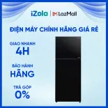 [GIAO TẠI HCM] Tủ lạnh Hitachi Inverter 349 lít R-FVY480PGV0(GBK) - Ngăn chuyển đổi đa năng Selectable Zone - Làm đá tự động - Bộ lọc khử mùi 3 lớp Triple Power