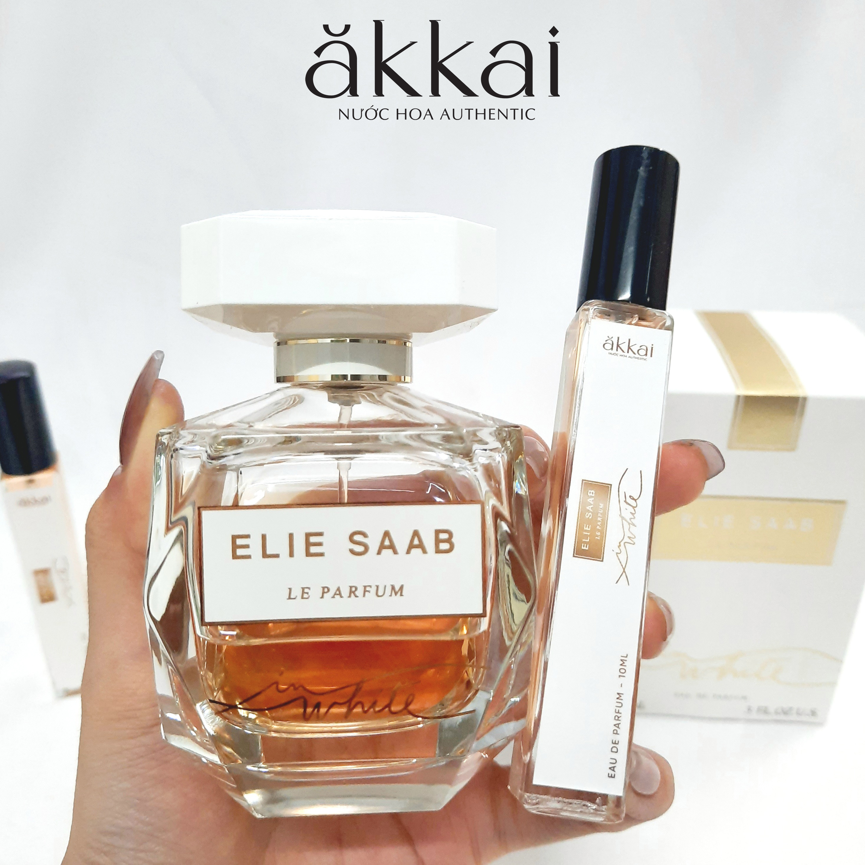 10ml Nước hoa nữ ELIE SAAB - In White - Eau de Parfum - EDP