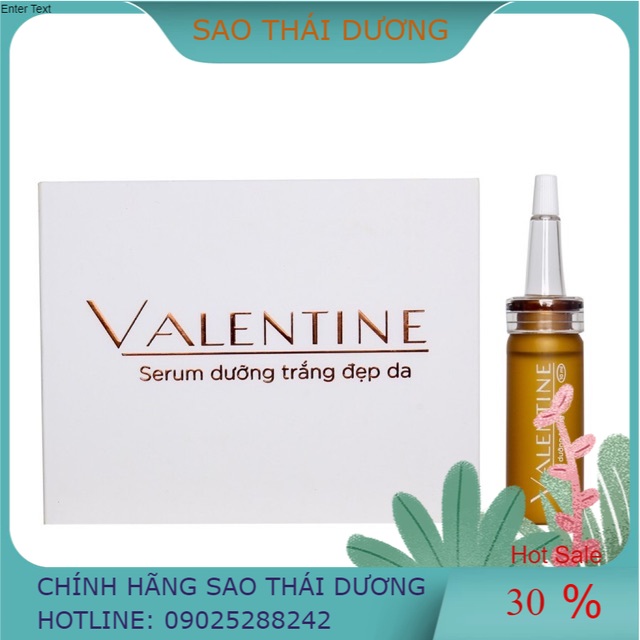 Serum valentine - nâng cơ mặt, trẻ hoá làn da, chống nhăn tức thì