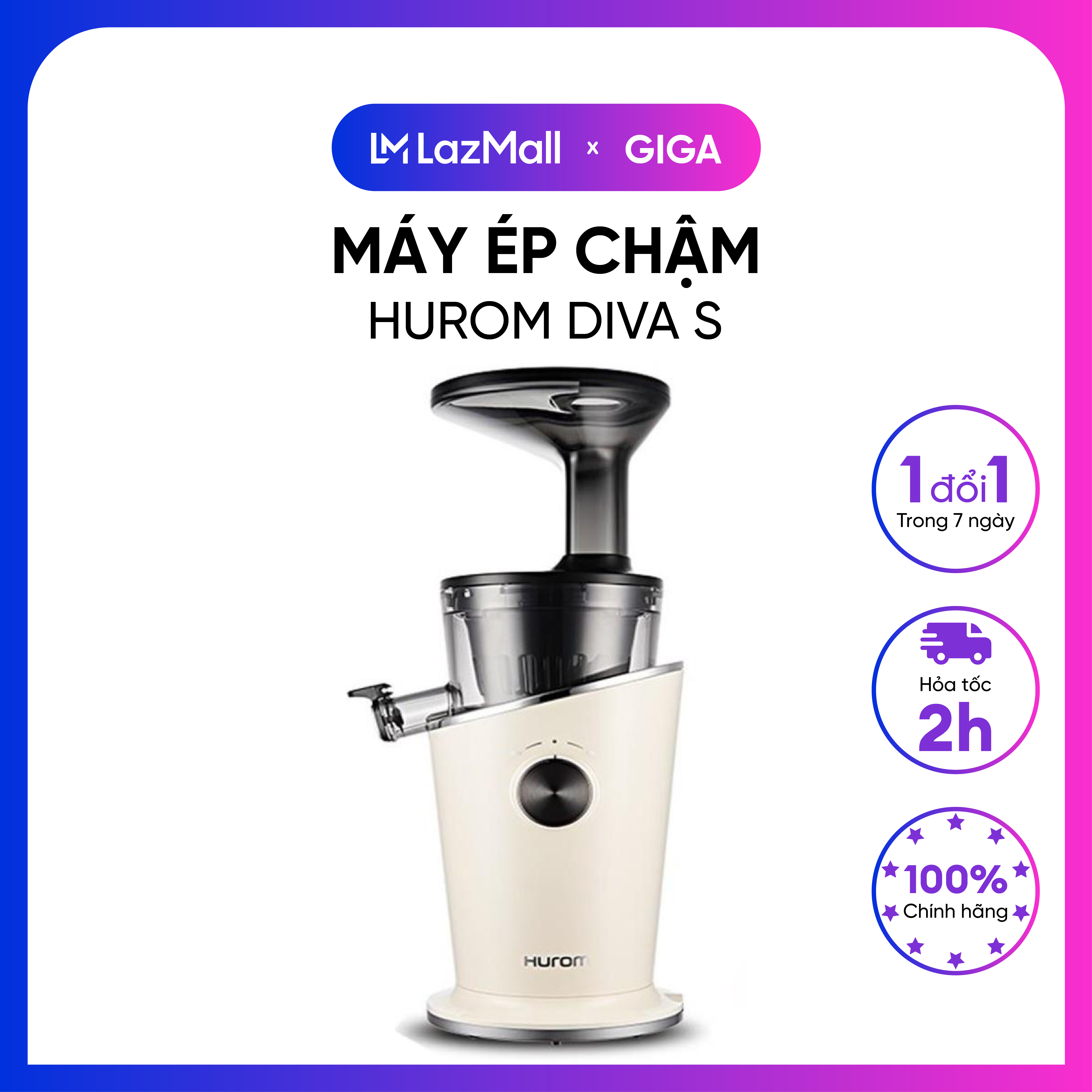 Máy ép chậm hurom diva s h-100s