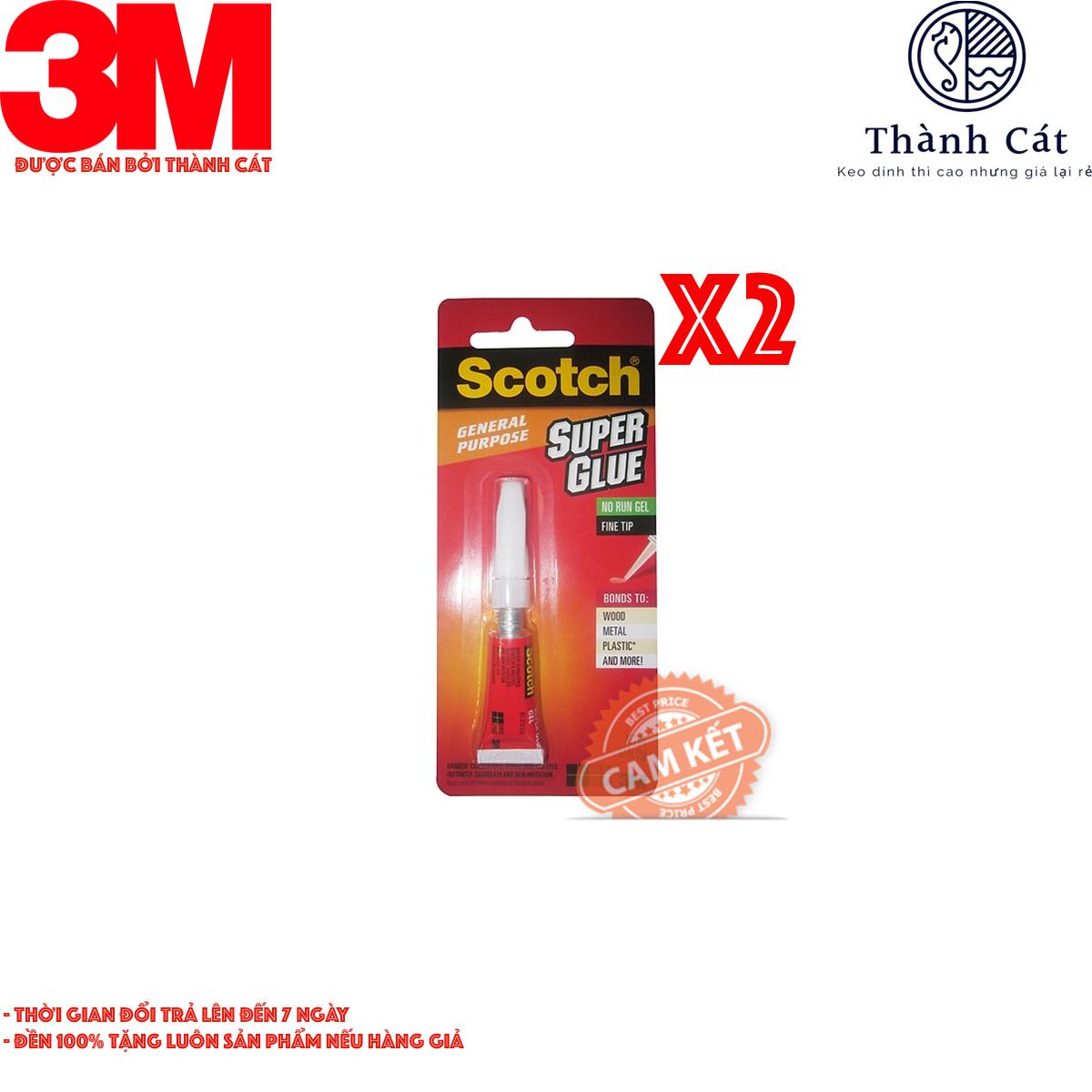 Keo dán giày, gỗ, nhựa đa năng siêu dính 3M Scotch AD113