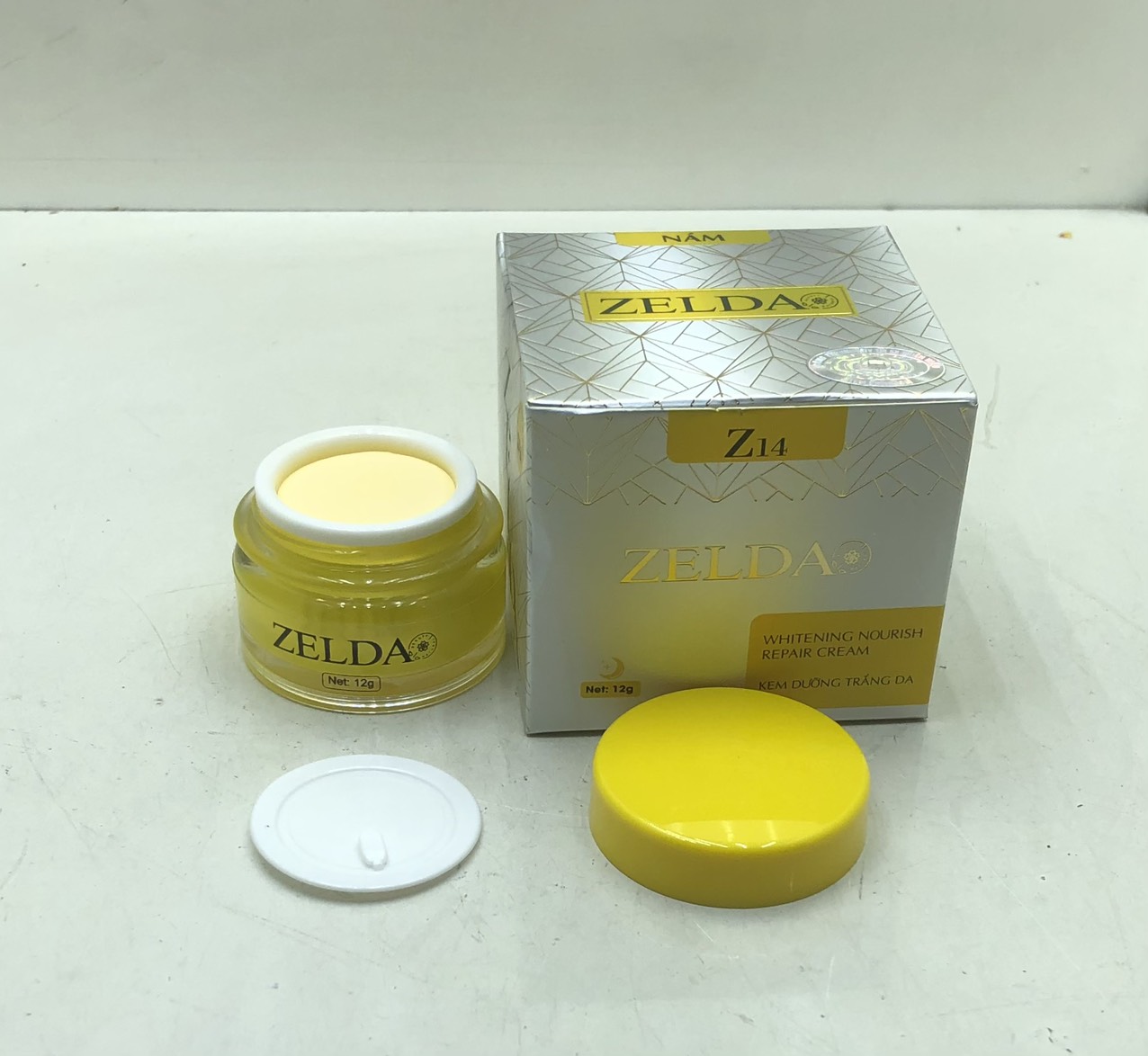Kem zelda z14 dưỡng trắng da ngừa nám 12g