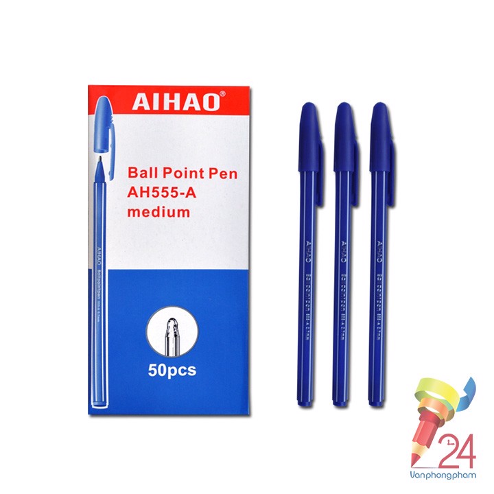 Combo 5 chiếc Bút bi Aihao AH555, cam kết sản phẩm đúng mô tả, chất lượng đảm bảo, an toàn cho người sử dụng