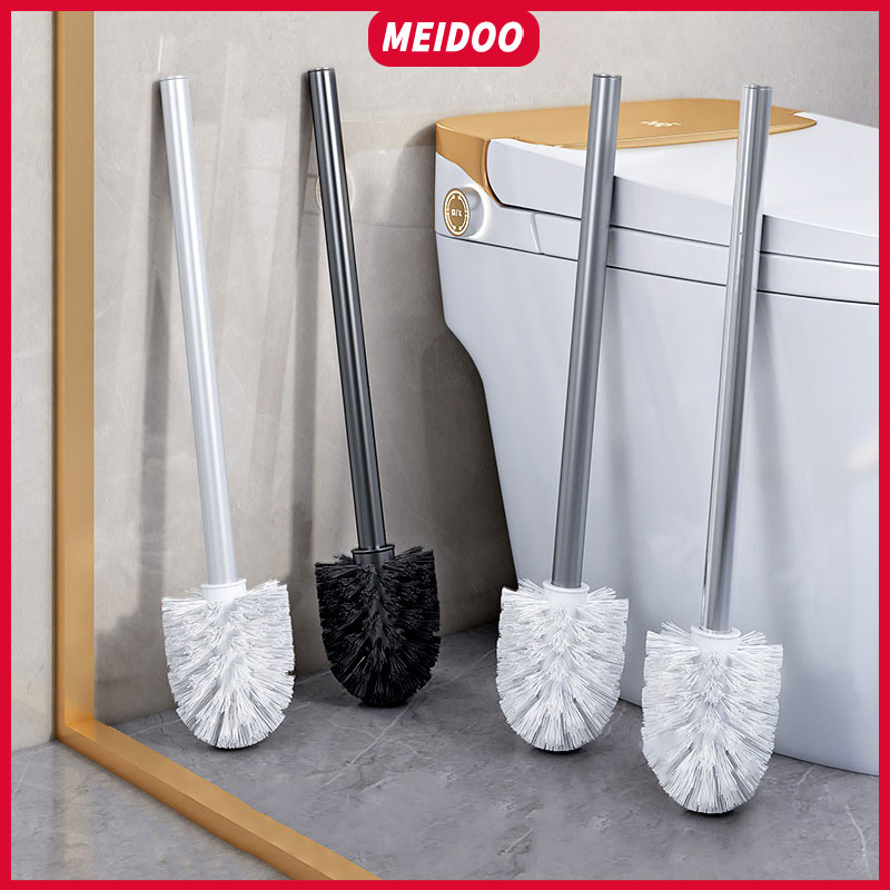  MEIDOO Bàn chải nhà vệ sinh cán dài đầu bàn chải mềm làm sạch toàn diện mà không để lại góc chết 