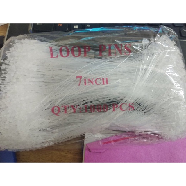 Dây nhựa xâu mác-dây cước treo tag mác-1000 sợi dây nhựa gắn mác hàng hóa
