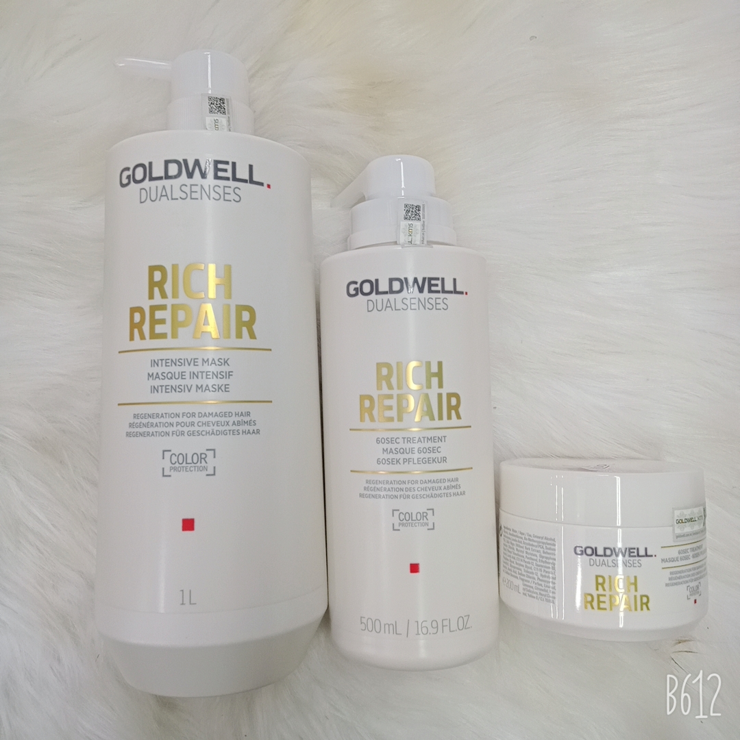 Mặt nạ hấp phục hồi tóc 60s goldwell rich repair